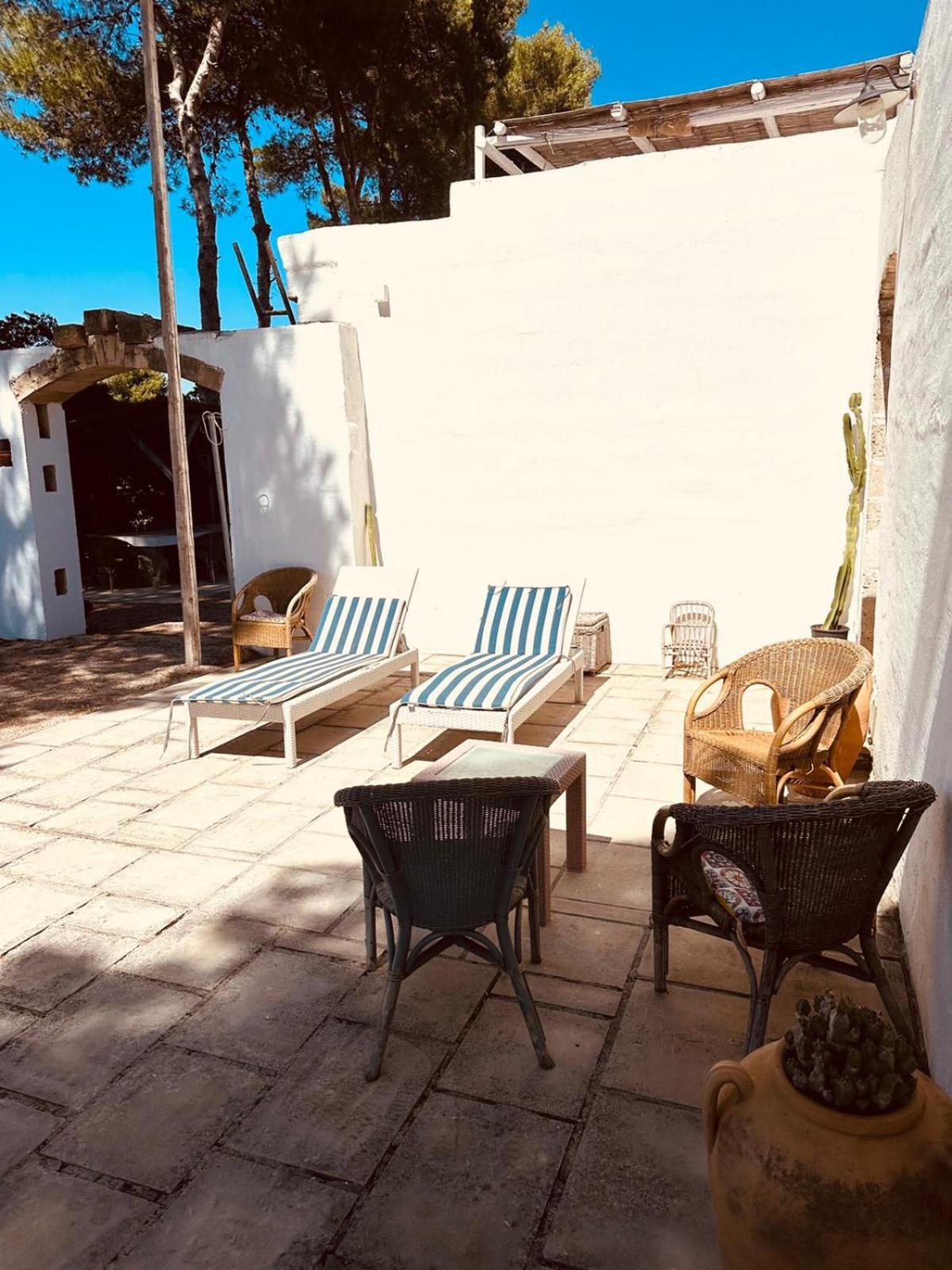 Casa Vacanze Capurre "Trulli E Pajare A Due Passi Dal Pizzo" 갈리폴리 외부 사진
